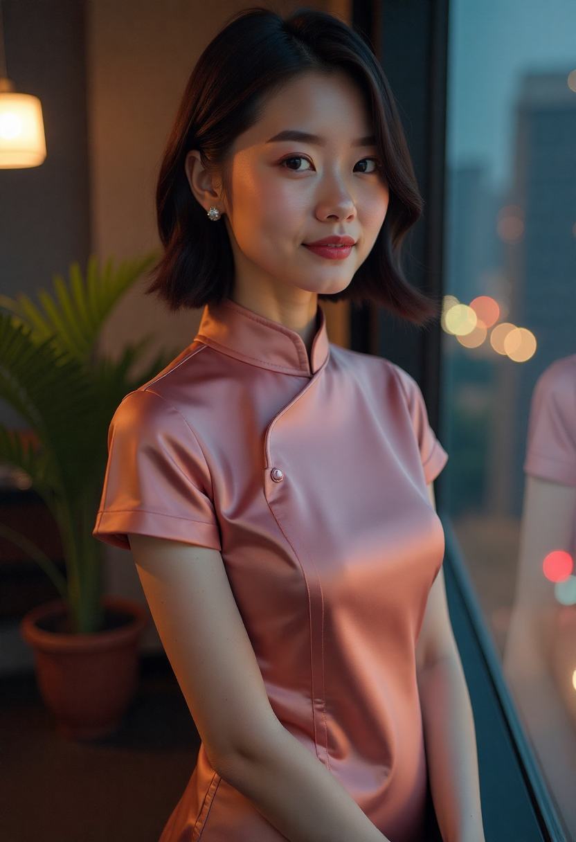 海边清晨的远景与天空